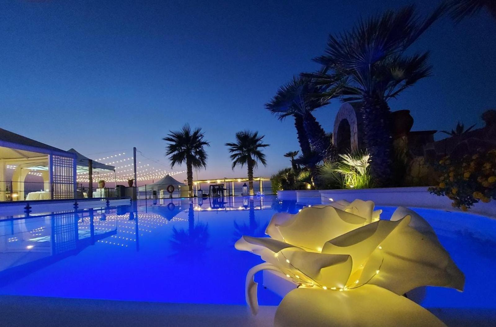 Hotel Il Gabbiano Beach Терме-Вильяторе Экстерьер фото